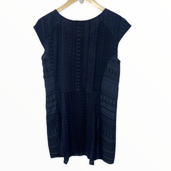 Anthropologie Bohemian Embroidered Tunic One September Size Small Blue Boho‎ Top - Picture 5 of 14